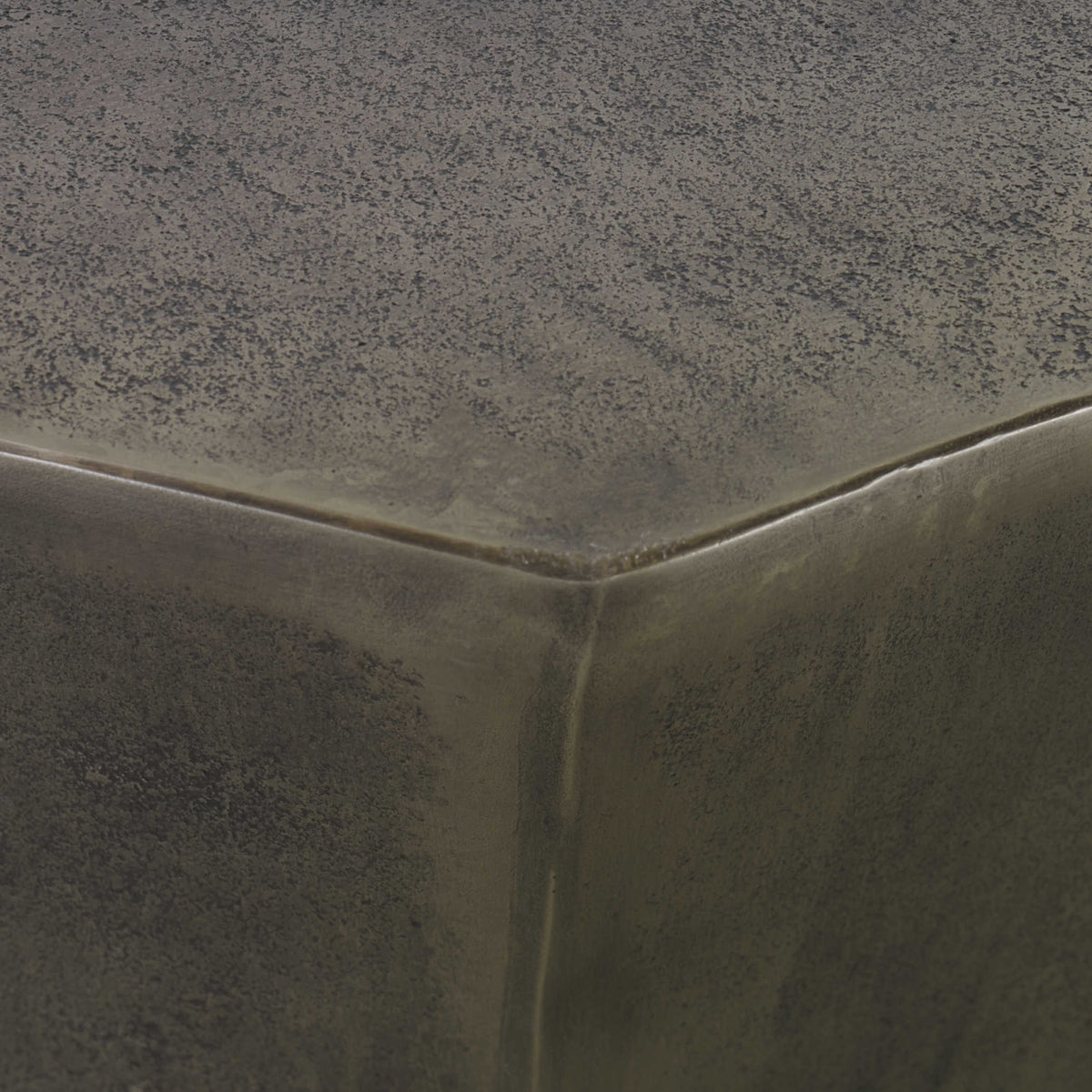 Cathenna Coffee Table - Antiqued Nickel Medium