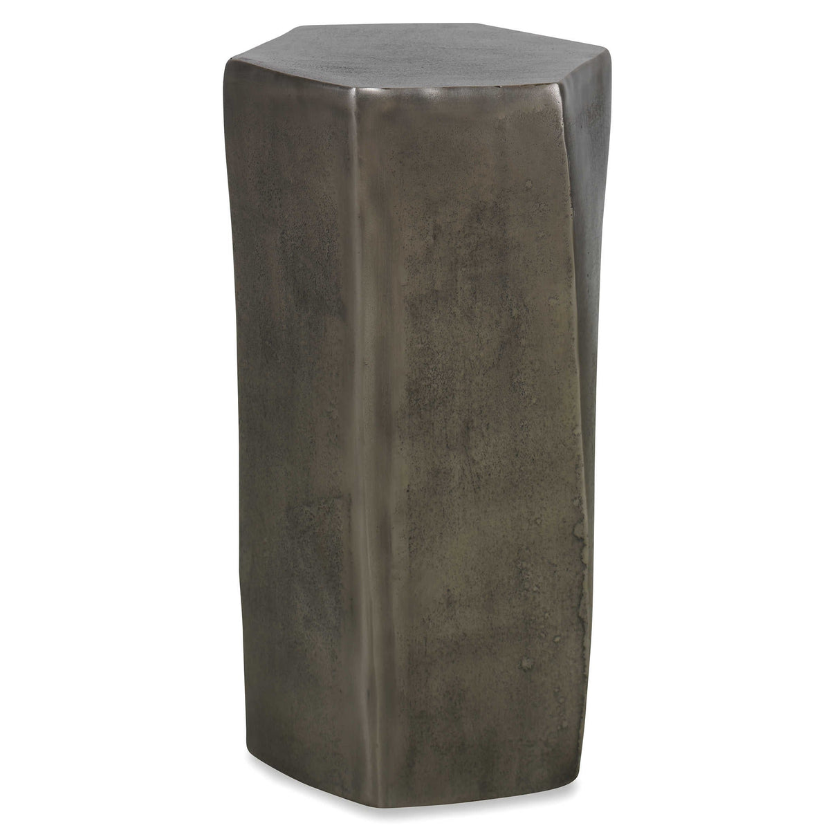 Cathenna Accent Table - Antiqued Nickel