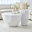 Cathenna Accent Table - White