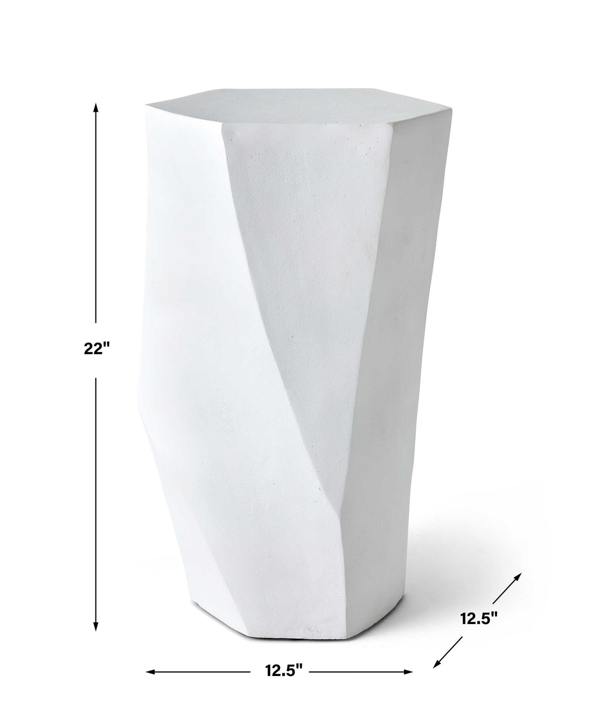Cathenna Accent Table - White