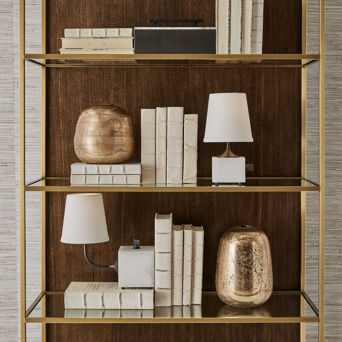 Blockhead Gooseneck Mini Lamp - Bronze