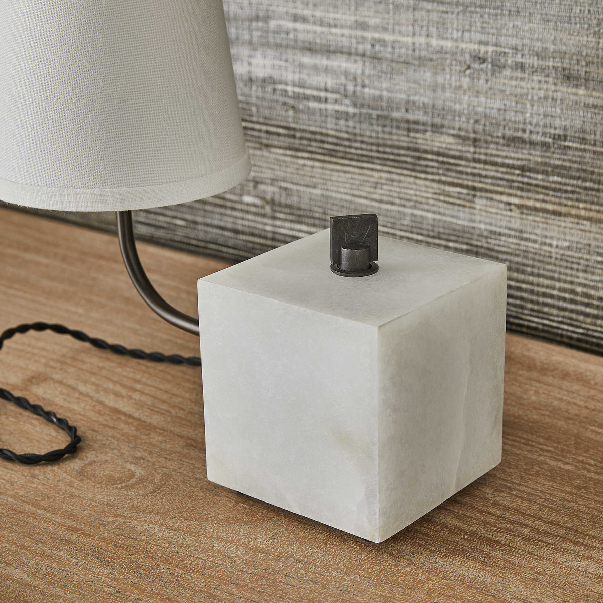 Blockhead Gooseneck Mini Lamp - Bronze