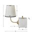 Blockhead Gooseneck Mini Lamp - Satin Brass