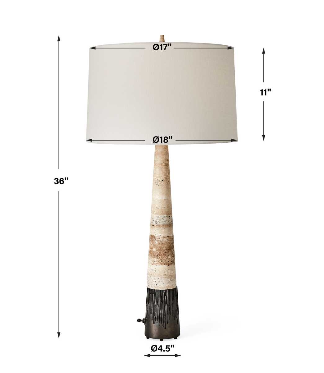 Uttermost Lighting Javelin Table Lamp House of Isabella UK