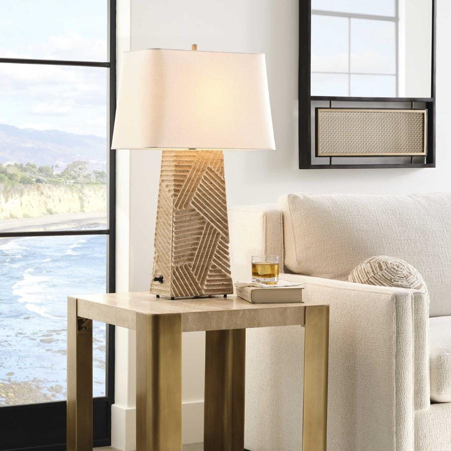 Uttermost Lighting Diagram Table Lamp House of Isabella UK