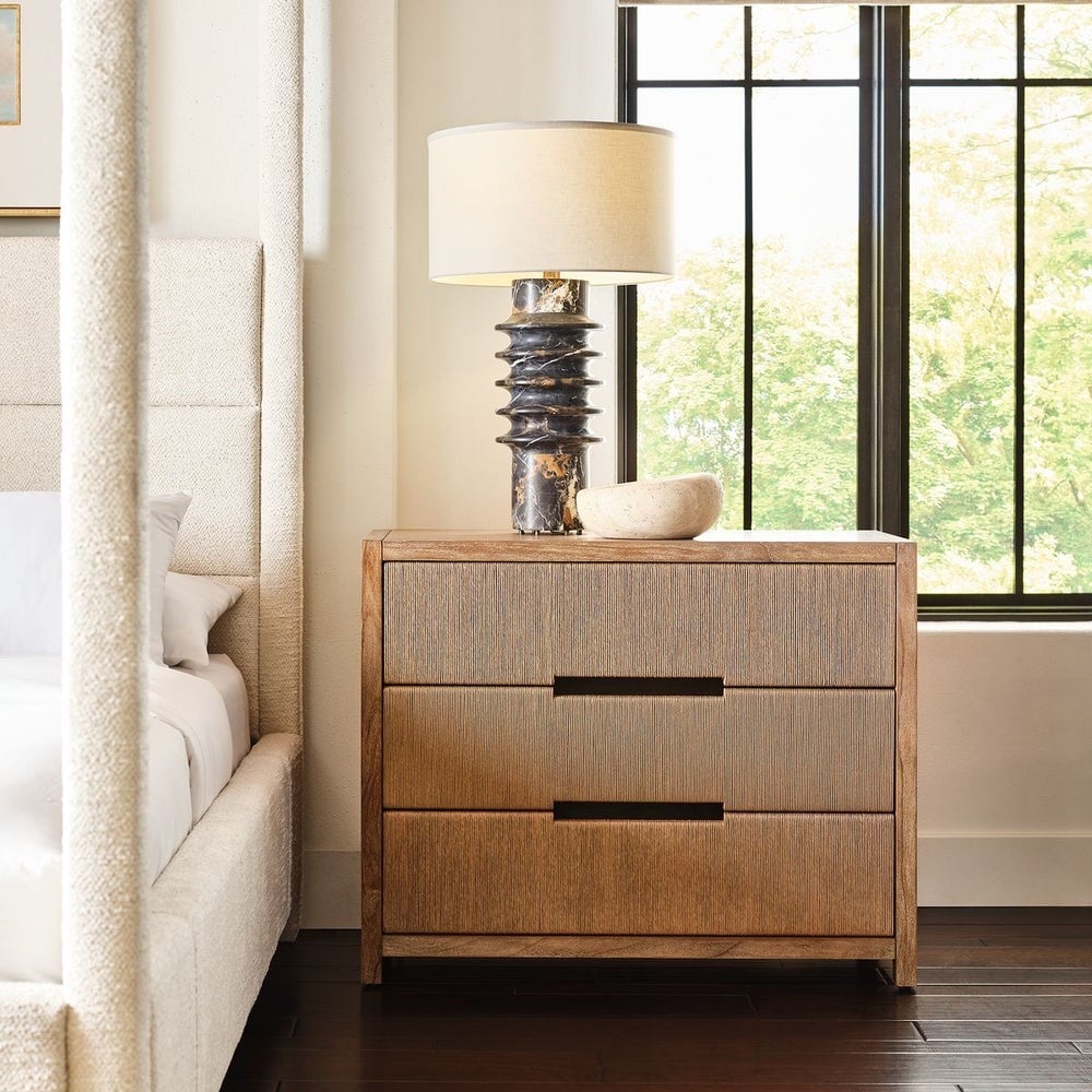 Ring Around Table Lamp in Michelangelo Marble