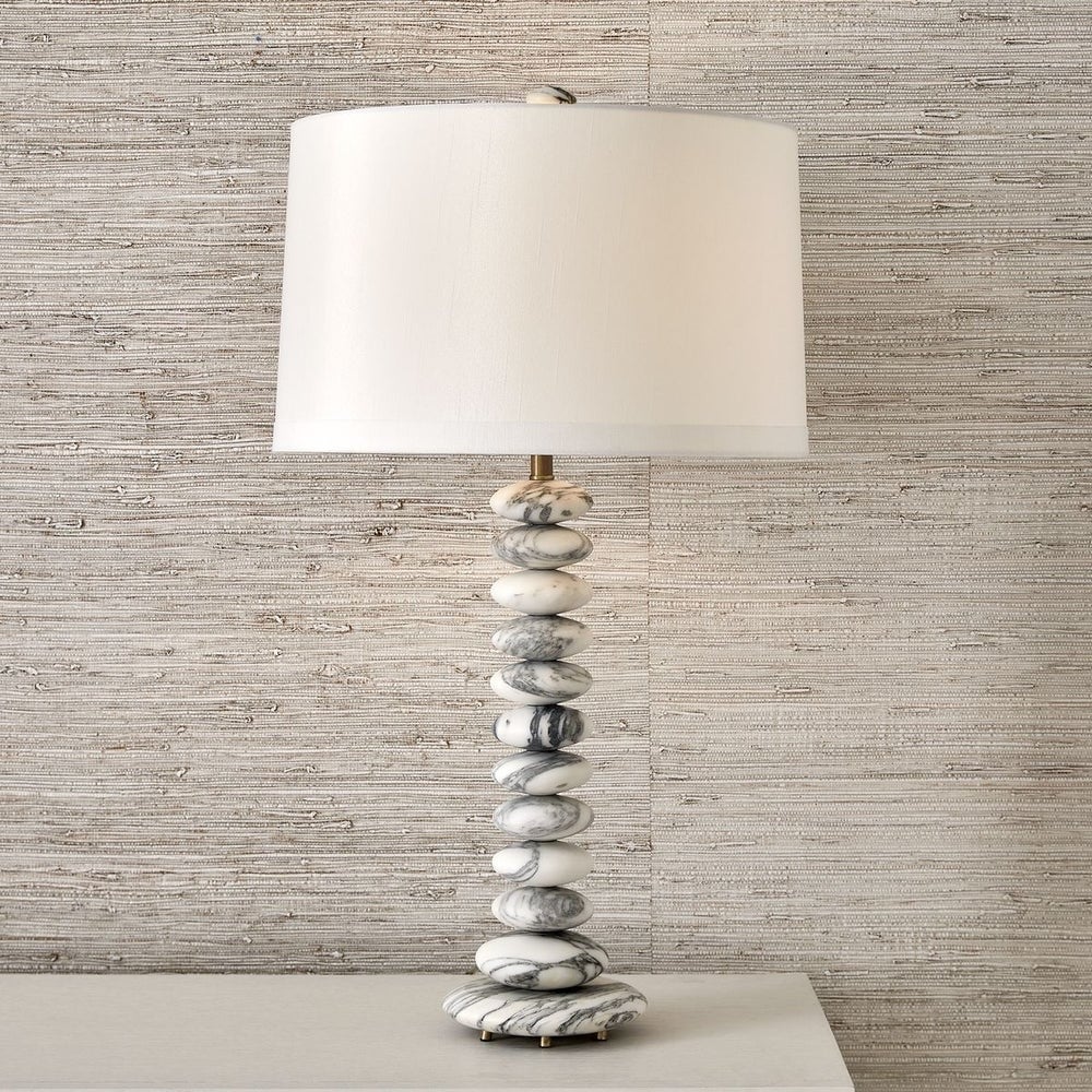 Washed Stones Table Lamp