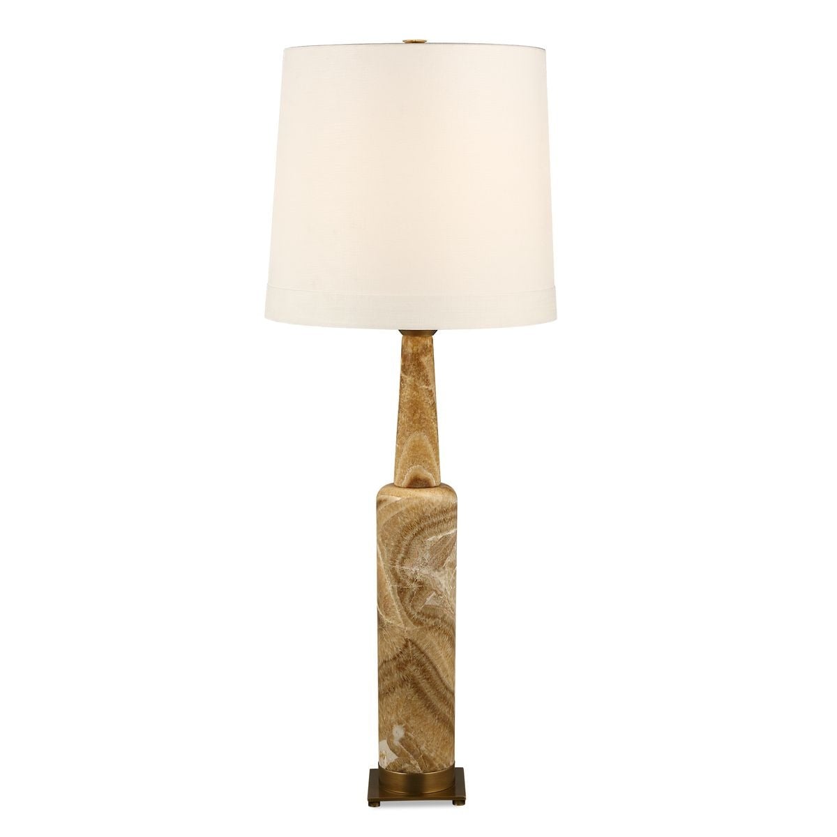 Statuesque Table Lamp - Latte Onyx