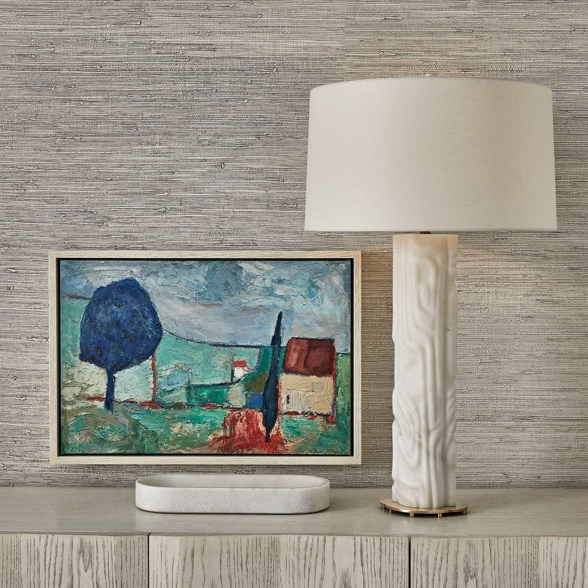 Lorraine Framed Canvas