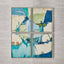 Cool Outlook Framed Canvases Set of 4
