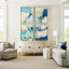Cool Outlook Framed Canvases Set of 4
