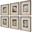 Autumn Cumulation Framed Canvases - Set of 6