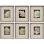 Autumn Cumulation Framed Canvases - Set of 6