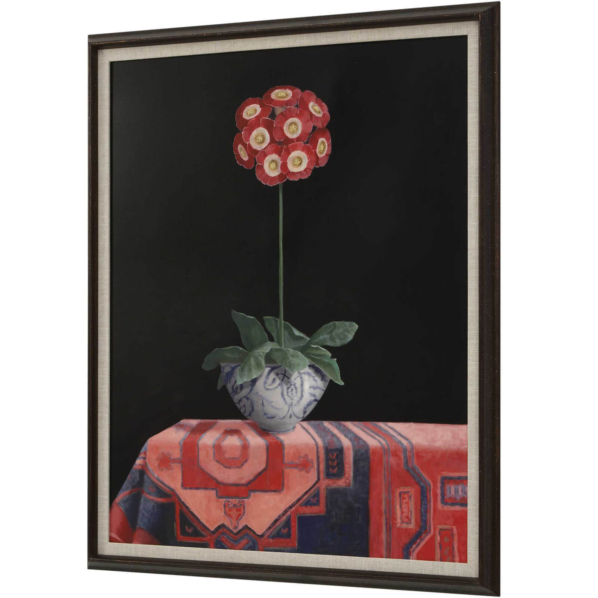 Big Red Framed Canvas