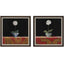 Chinoiserie Stems Framed Canvases - Set of 2