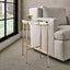 Crystal Clear Accent Table