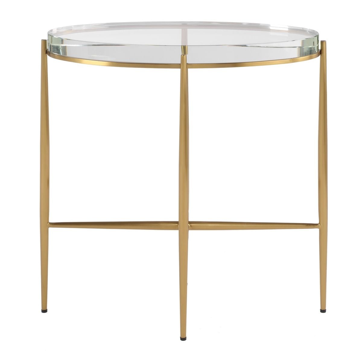 Crystal Clear Accent Table