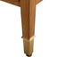 Marquetry Side Table in Medium Golden Brown
