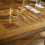 Put You On A Pedestal Game Table in Golden Brown