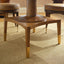 Put You On A Pedestal Game Table in Golden Brown