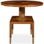 Put You On A Pedestal Side Table in Golden Brown