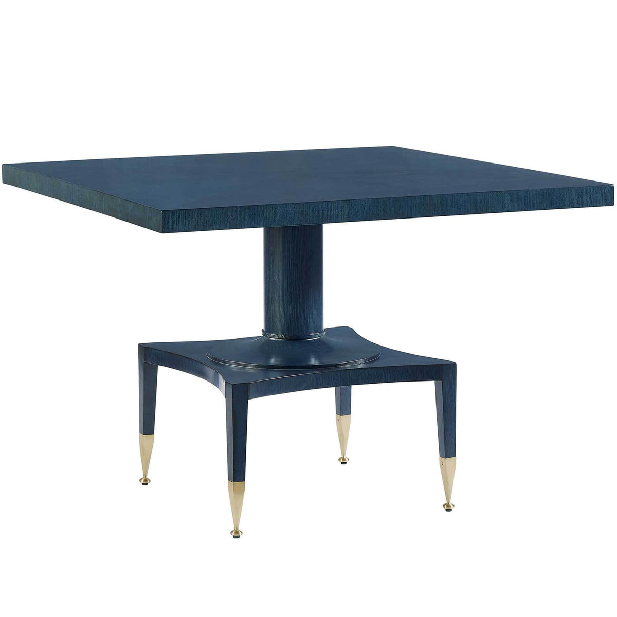 Put You On A Pedestal Game Table in True Blue