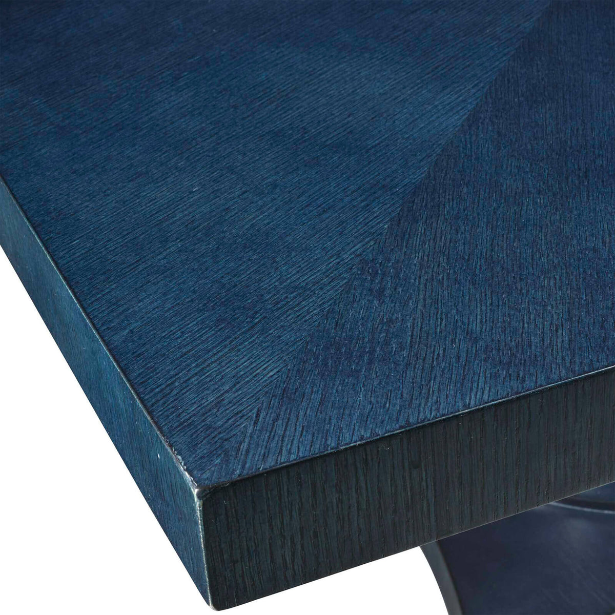 Put You On A Pedestal Game Table in True Blue