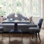 Put You On A Pedestal Game Table in True Blue