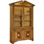 Pediment Tall Cabinet in Golden