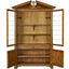 Pediment Tall Cabinet in Golden
