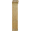 Pediment Tall Cabinet in Scrubbed Light Oak