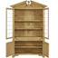 Pediment Tall Cabinet in Scrubbed Light Oak