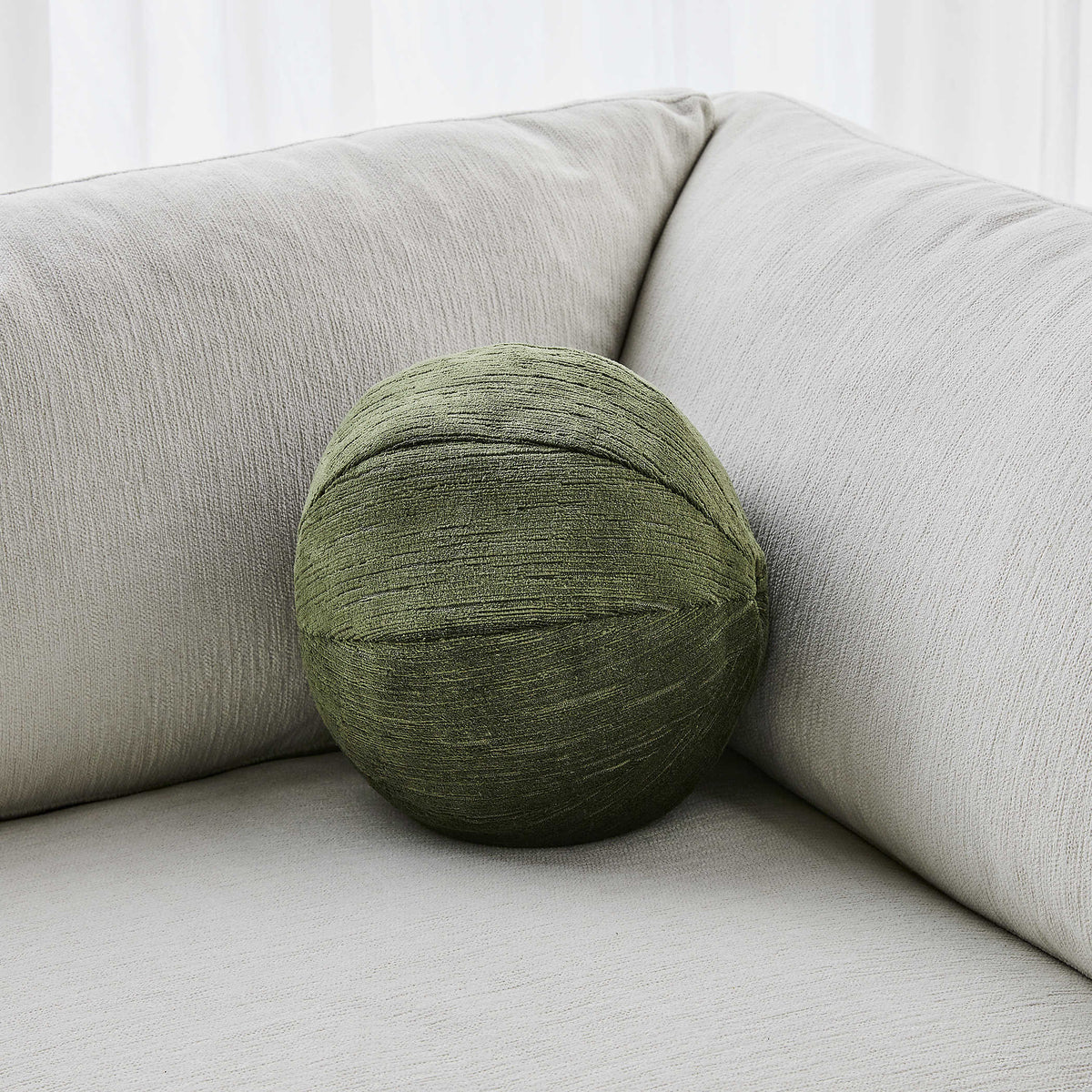 Ball Bearing Cushion - Martini Olive