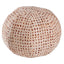 Ball Bearing Cushion in Dotted Peach