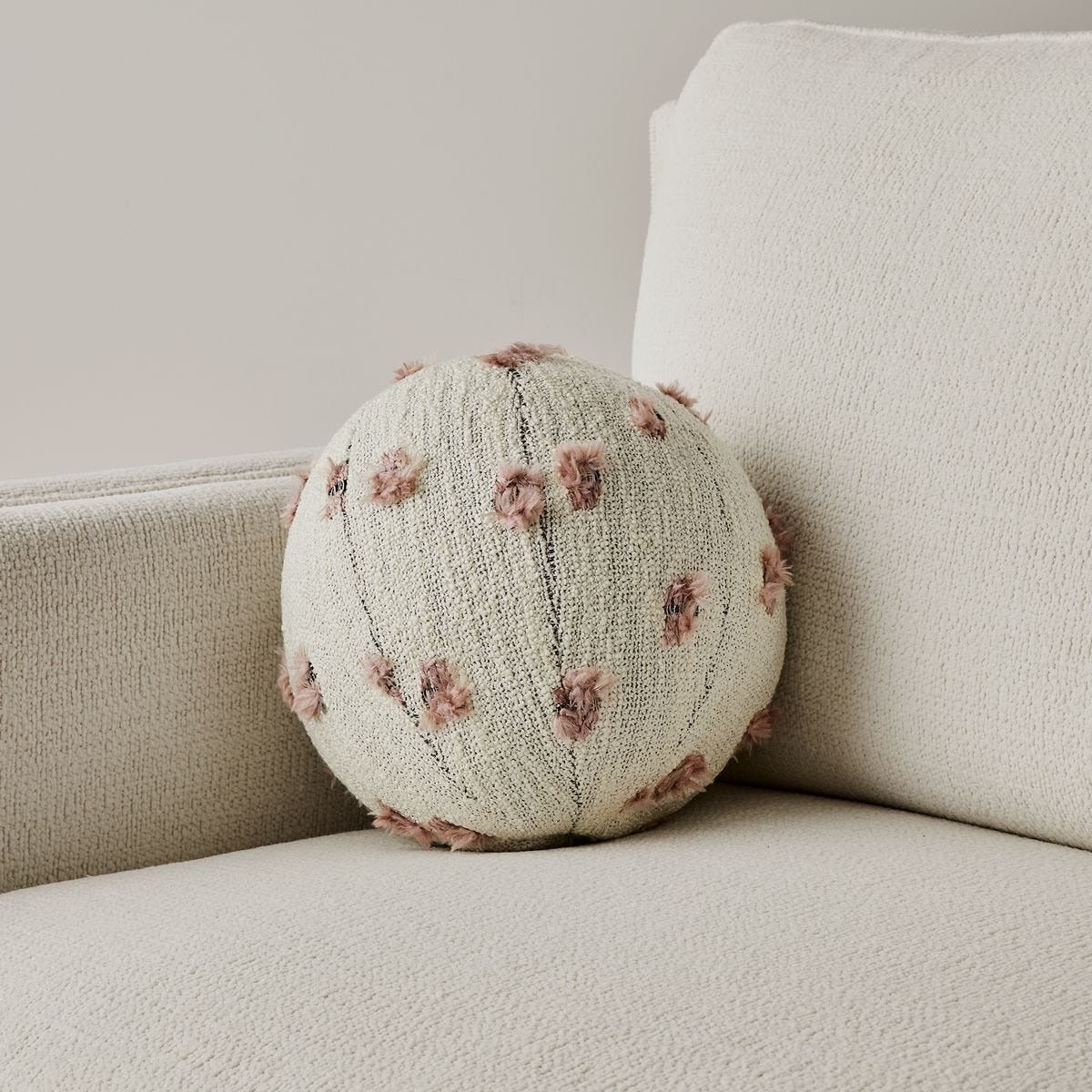 Ball Bearing Cushion in Fluff Petal