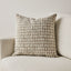 Cotton Patch Cushion in Snow