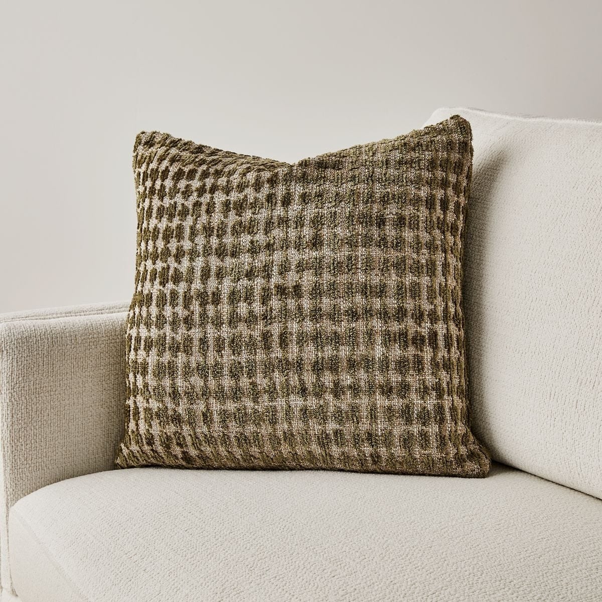 Cotton Patch Cushion in Clover