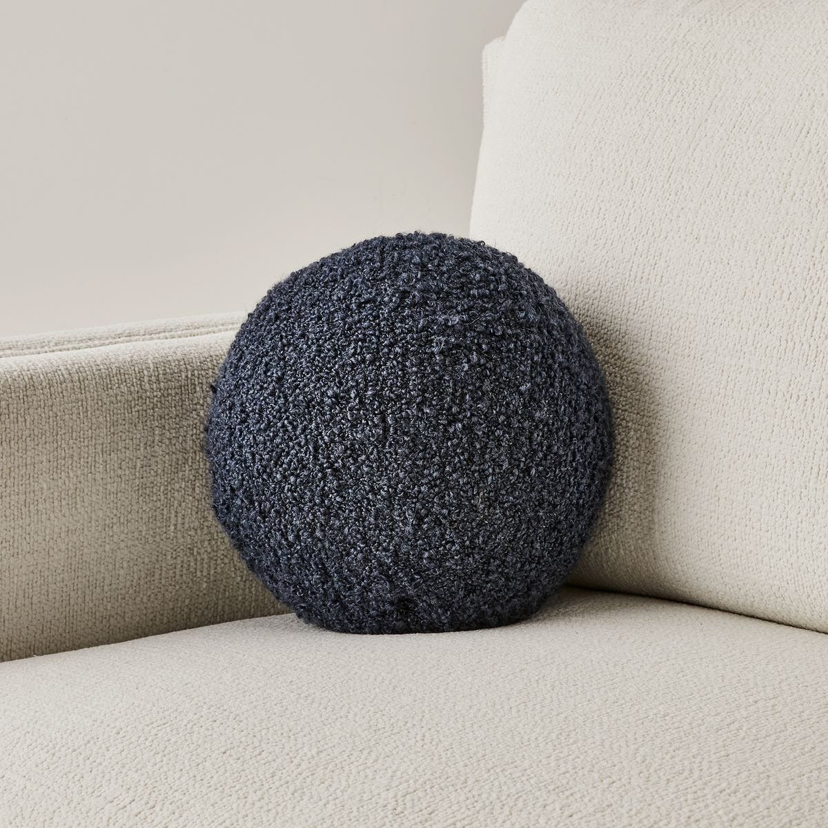 Ball Bearing Cushion in Bumpy Ride Indigo