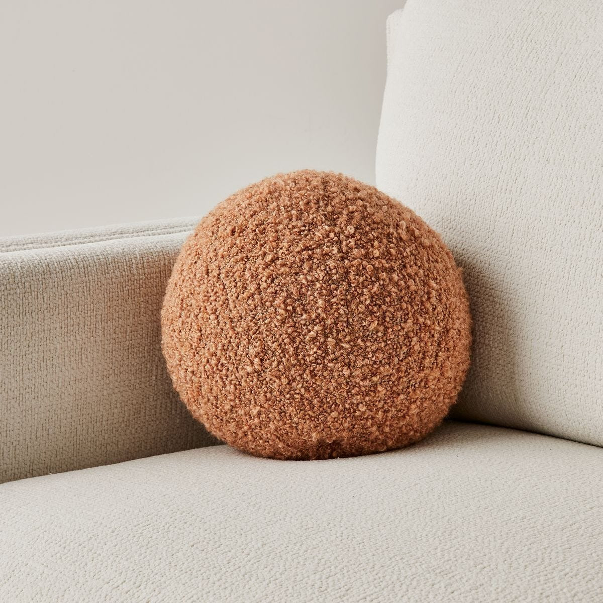 Ball Bearing Cushion in Bumpy Ride Apricot