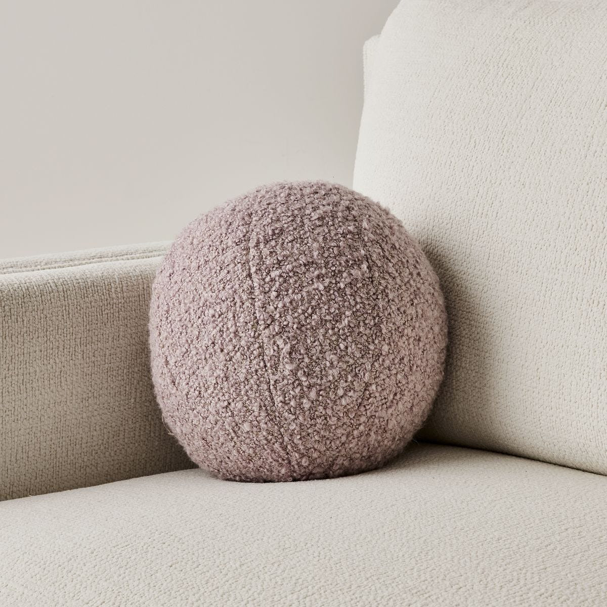 Ball Bearing Cushion in Bumpy Ride Lilac