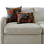 Water Flower Pillow in Jewel