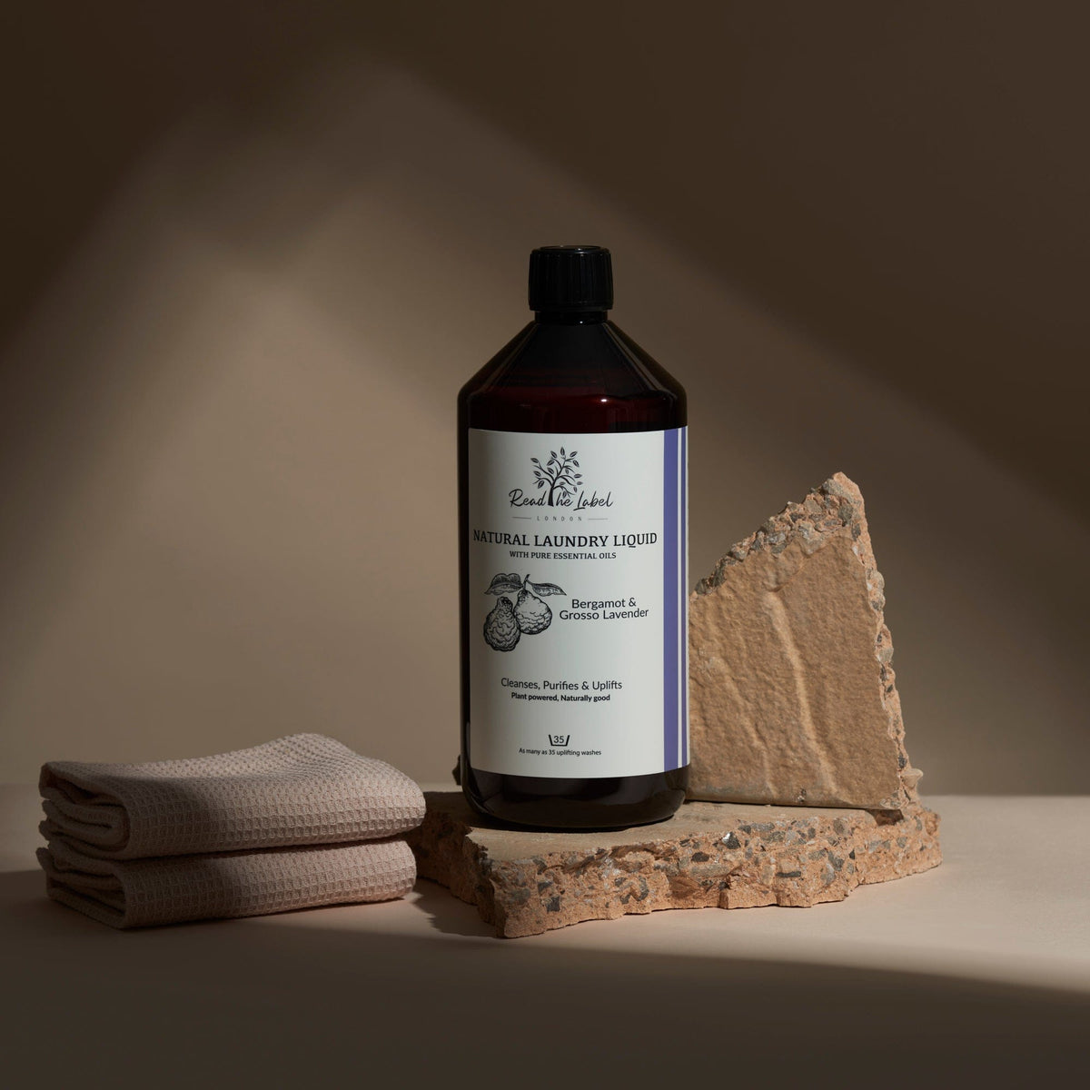 Read The Label London Fabric Refreshers Natural Laundry Liquid – Bergamot & Grosso Lavender House of Isabella UK