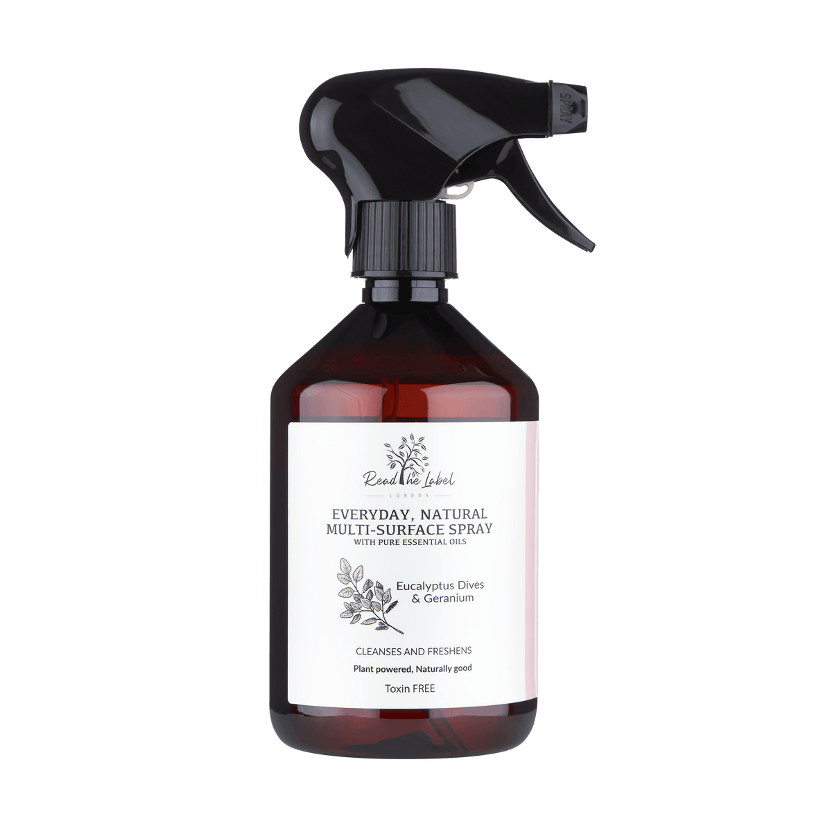 Read The Label London Multi-surface Cleaners Natural Multi-Surface Cleaner – Eucalyptus & Geranium House of Isabella UK