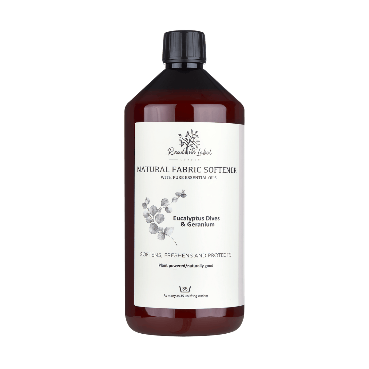 Read The Label London Natural Fabric Softener – Eucalyptus Dives & Geranium House of Isabella UK