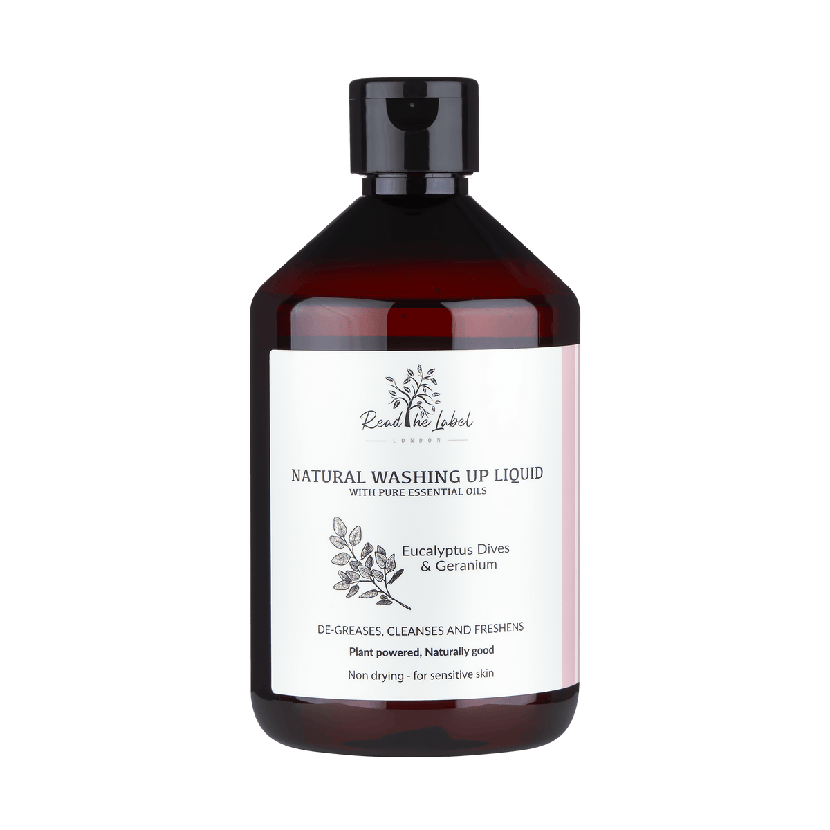 Read The Label London Natural Washing Up Liquid – Eucalyptus & Geranium House of Isabella UK