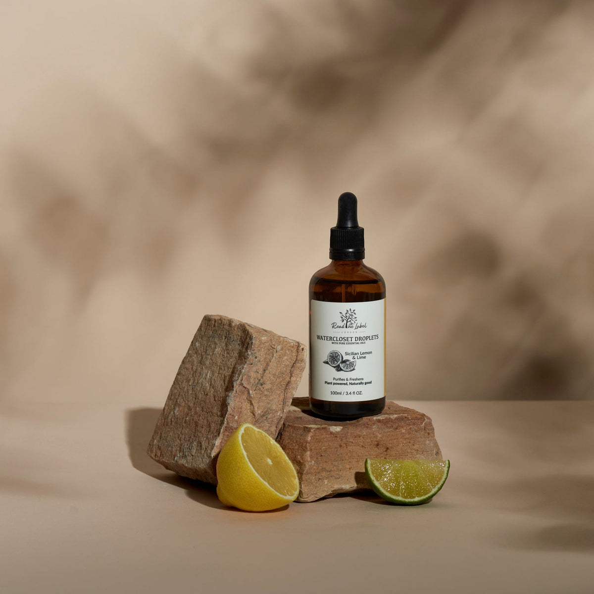 Read The Label London Room Refreshers Natural Watercloset Droplets – Sicilian Lemon & Lime House of Isabella UK