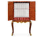 Red Chinoiserie Drinks Cabinet
