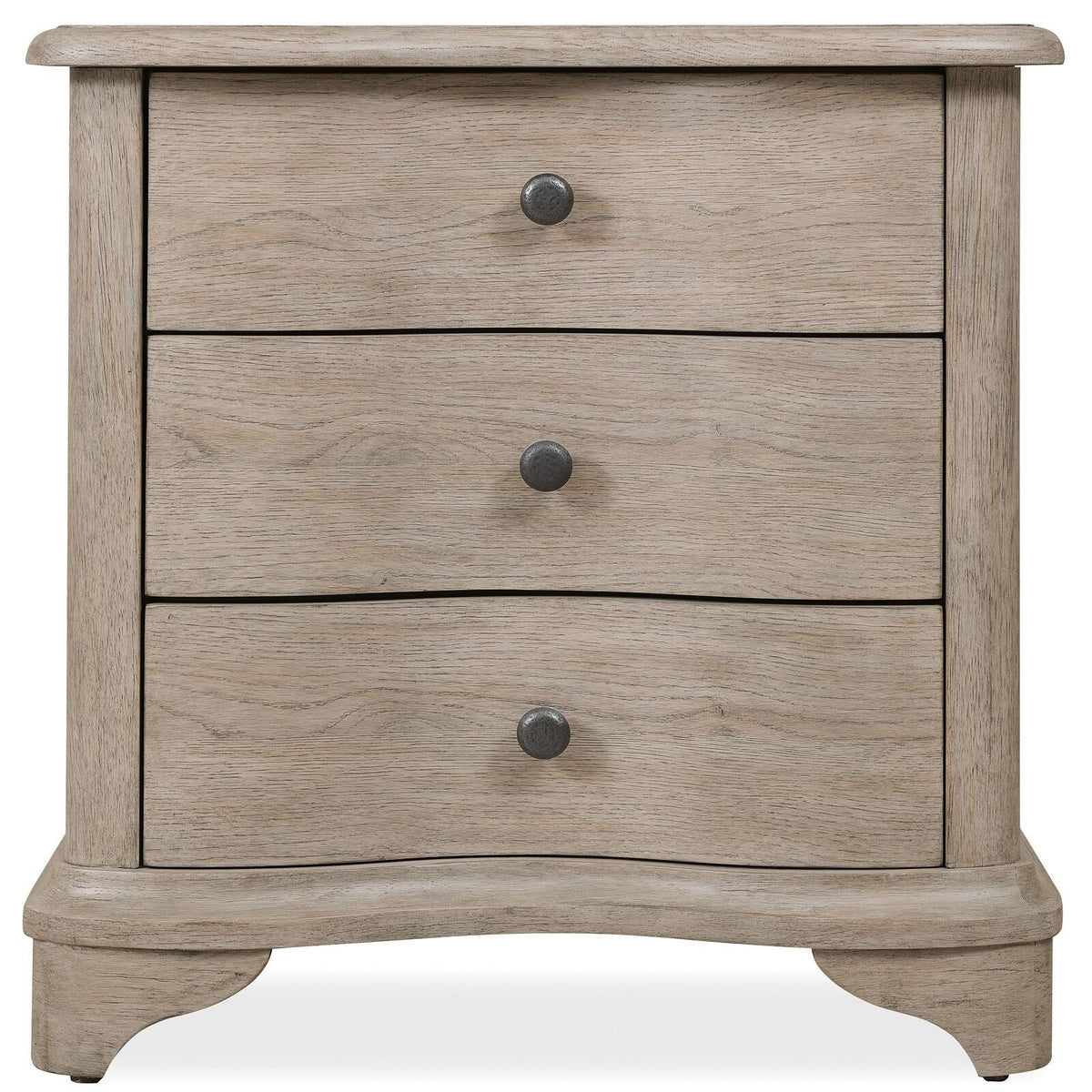 Reverie Three-Drawer Bedside Table