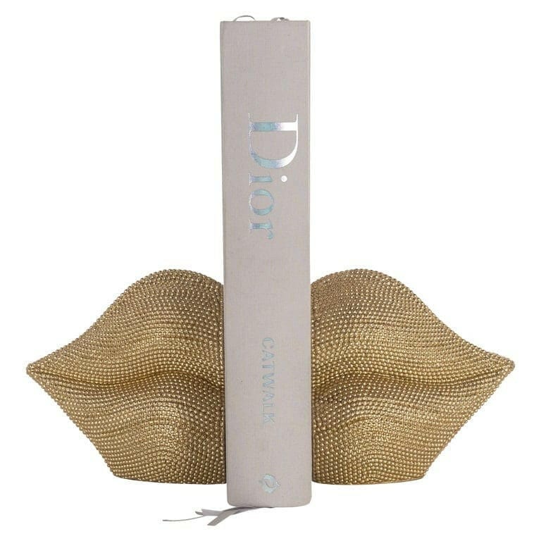 Richmond Interiors Accessories Books standard Kiss gold (Gold) House of Isabella UK