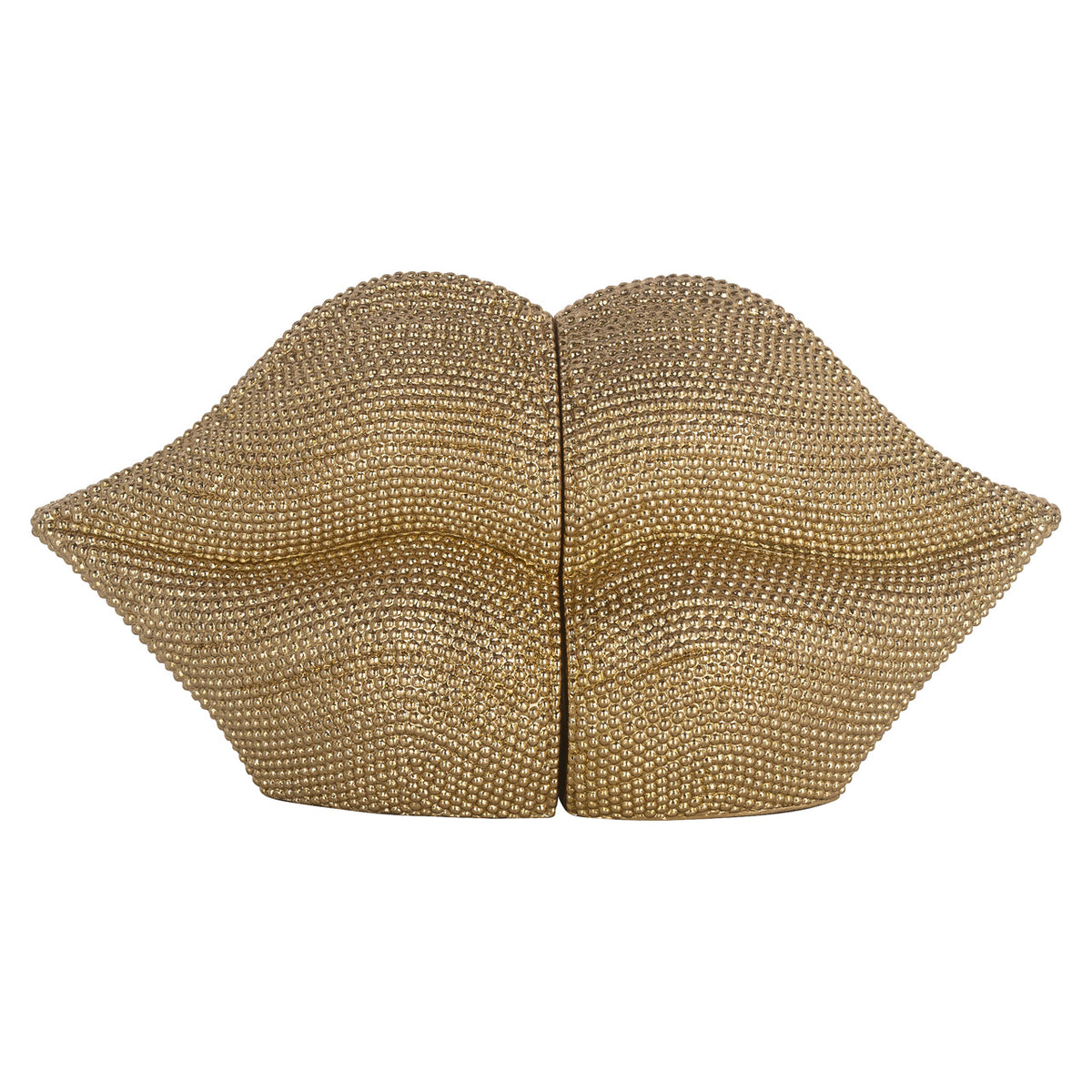 Richmond Interiors Accessories Bookstands Kiss gold gold House of Isabella UK